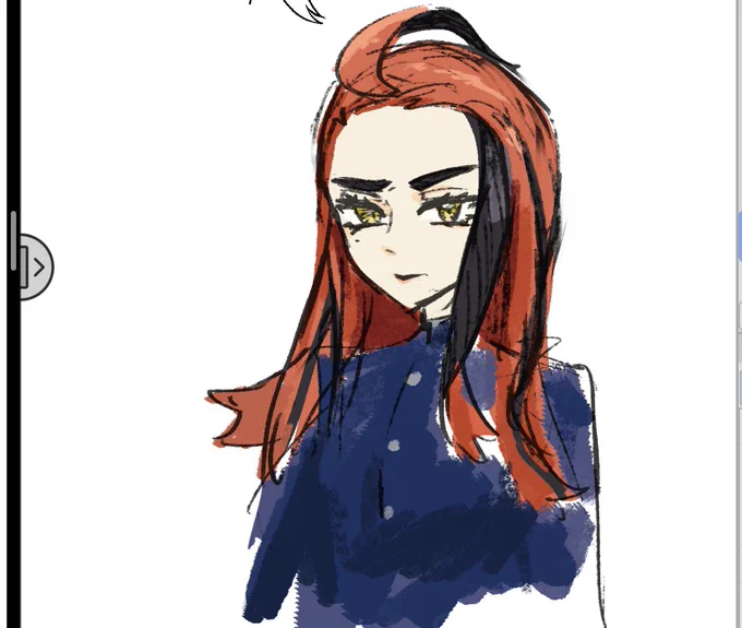 きのう描いてたネーチャンの妄想