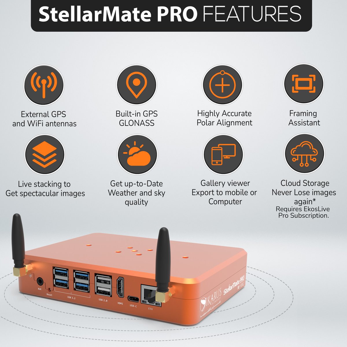 StellarMate Pro is now available for users 'down-under' in Australia! Get your unit now from @BintelShop bintel.com.au/product-catego…