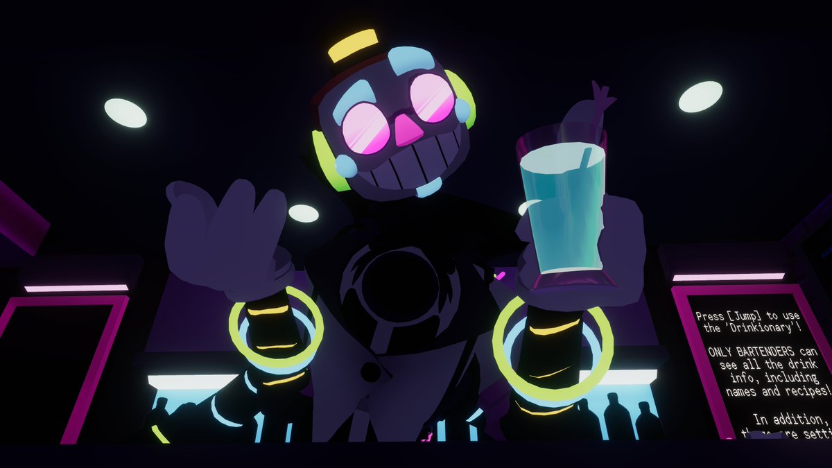 DJ Music Man offers you a drink

#djmm #djmusicman #fnafsb #vrchat #vrc #vrchatmodel #vrcmodel #FNAF