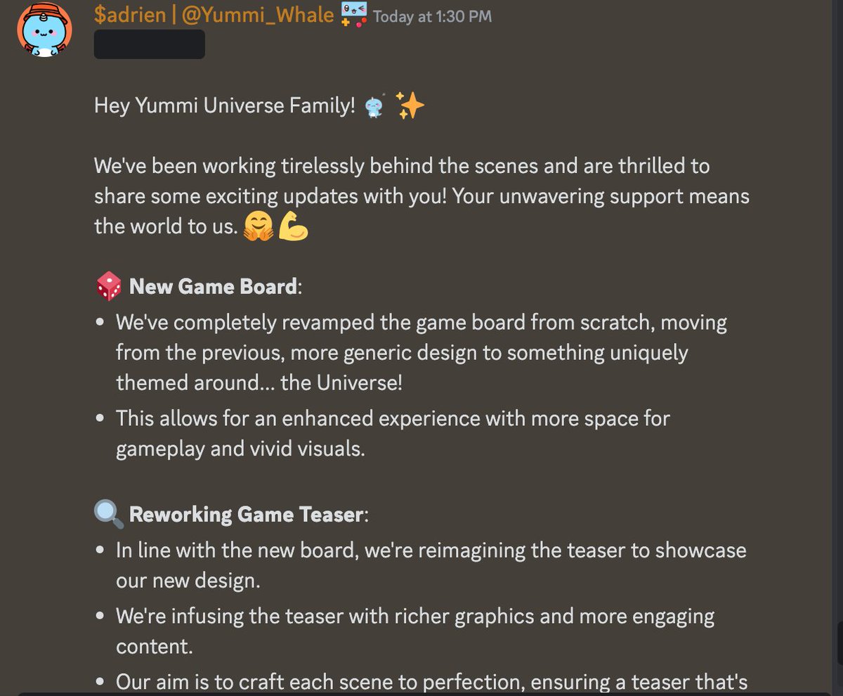 sad_mariachi's tweet photo. For those not on Yummi Discord here's today update:

#YummiUniverse #IloveNaru https://t.co/b5Ll49Zuhq