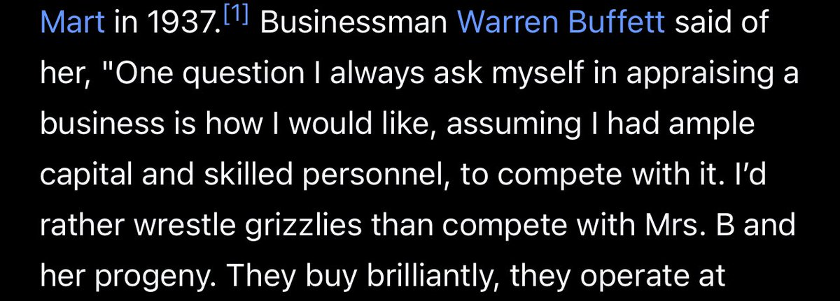 laffallaffal's tweet photo. @mhp_guy The woman who founded it sounds like a killer. After selling she opened a competing business across the street which Buffet bough again. https://t.co/HGQp1xV4kk