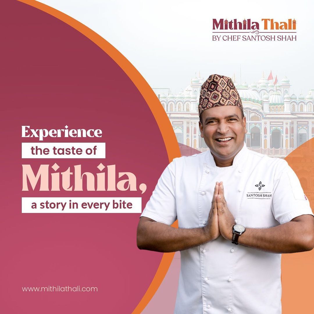 Mithila Thali (@mithilathali) on Twitter photo Mithila Thali by Chef Santosh Shah is more than just a restaurant, it's a cultural hub dedicated to promoting and preserving the rich heritage of the Mithila region. Our menu features traditional Mithila recipes crafted by local chefs and curated by MasterChef <a href="/chefsantoshshah/">Santosh Shah</a> . Mithila Thali by Chef Santosh Shah is more than just a restaurant, it's a cultural hub dedicated to promoting and preserving the rich heritage of the Mithila region. Our menu features traditional Mithila recipes crafted by local chefs and curated by MasterChef <a href="/chefsantoshshah/">Santosh Shah</a> .