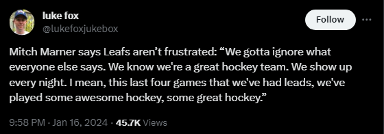 zjlaing's tweet image. one team is on an 11-game winning streak. 

the other has four regulation wins in their last 14 games.