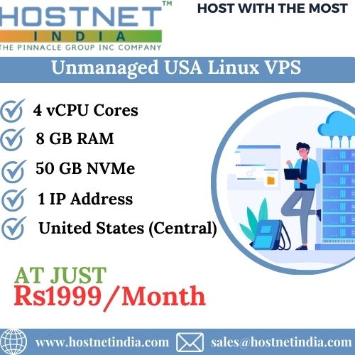 Im_hostnetindia's tweet photo. 🚀 Elevate your online presence with the power of Unmanaged Linux VPS in USA!🌐Unleash unparalleled performance and security for your website or application #linuxvps #digitalstrategy #linuxvpsinus #webhostingmagic #techinnovation #digitalsuccess #explorelinux #digitalrevolutio https://t.co/p4DXOtKlgm