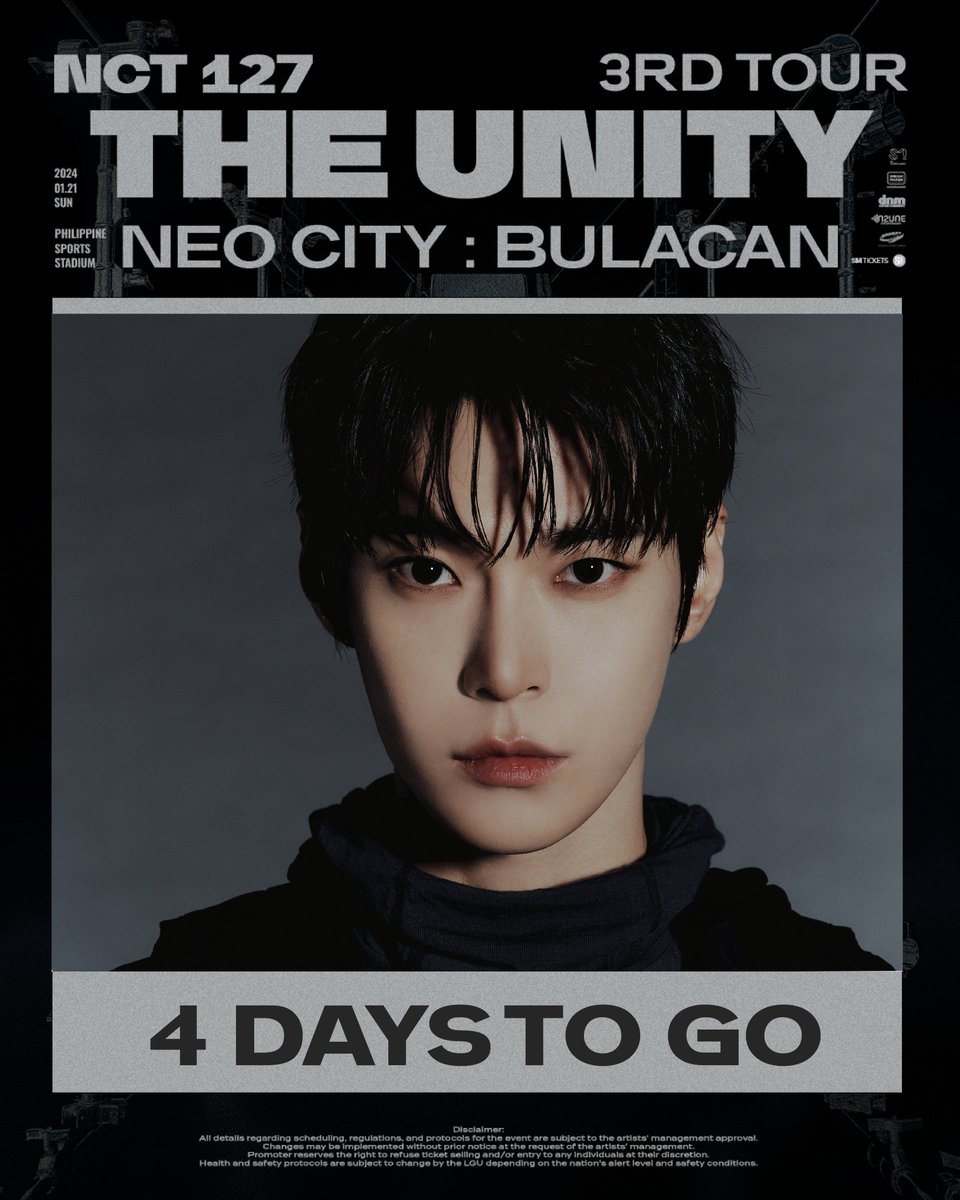 #DOYOUNG of NCT 127 is a vocal powerhouse, enchanting listeners with his soulful voice that effortlessly navigates various genres.

Get ready to meet Doyoung and the rest of the crew in 4 days!

🗓️2024.01.21 |  6:30 PM
📍Philippine Sports Stadium
🎫SM Tickets

#NCT127 #NEOCITY