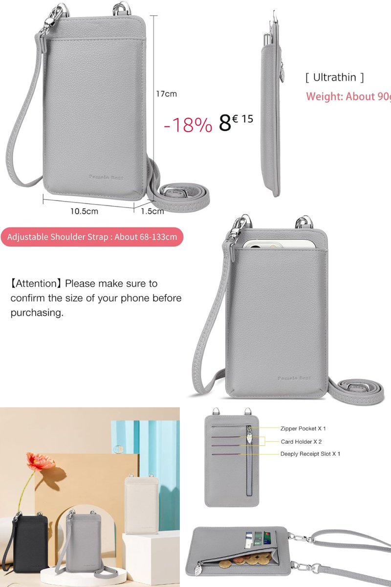 xs2charlie's tweet image. Pomelo Best Women's Wallet Clutch: Small Leather Crossbody Bag for Phone &amp;amp; Cards
This mini ultra-thin shoulder bag is crafted for convenience, featuring a leather design that merges style &amp;amp; practicality seamlessly. #CompactStyle #VersatileElegance
Buy Now
amzn.to/3tY7VGg