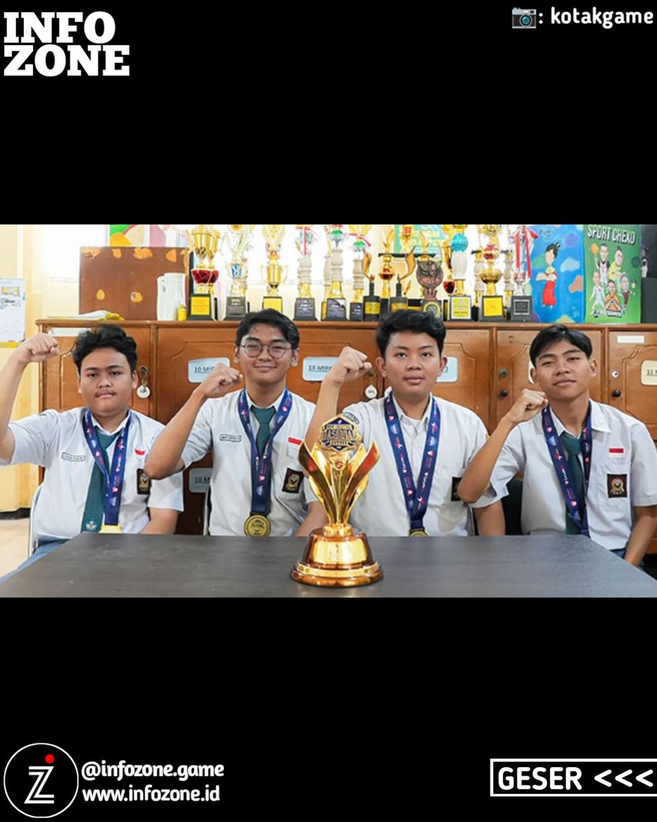 infozonegame's tweet photo. Inisiatif ini merupakan kolaborasi antara Akademi Garudaku dan PB ESI, yang dengan bangga mengumumkan kesuksesan LENP 2023 sebagai liga resmi bagi pelajar SMA, SMK, dan MA di seluruh Indonesia https://t.co/BbOHjhZzKT