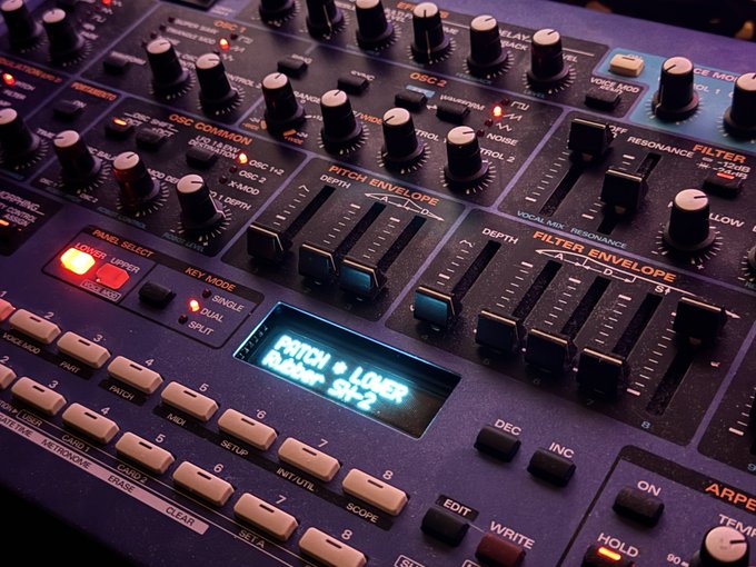Image for the Tweet beginning: Roland JP-80x0 Editor v2024-01 will