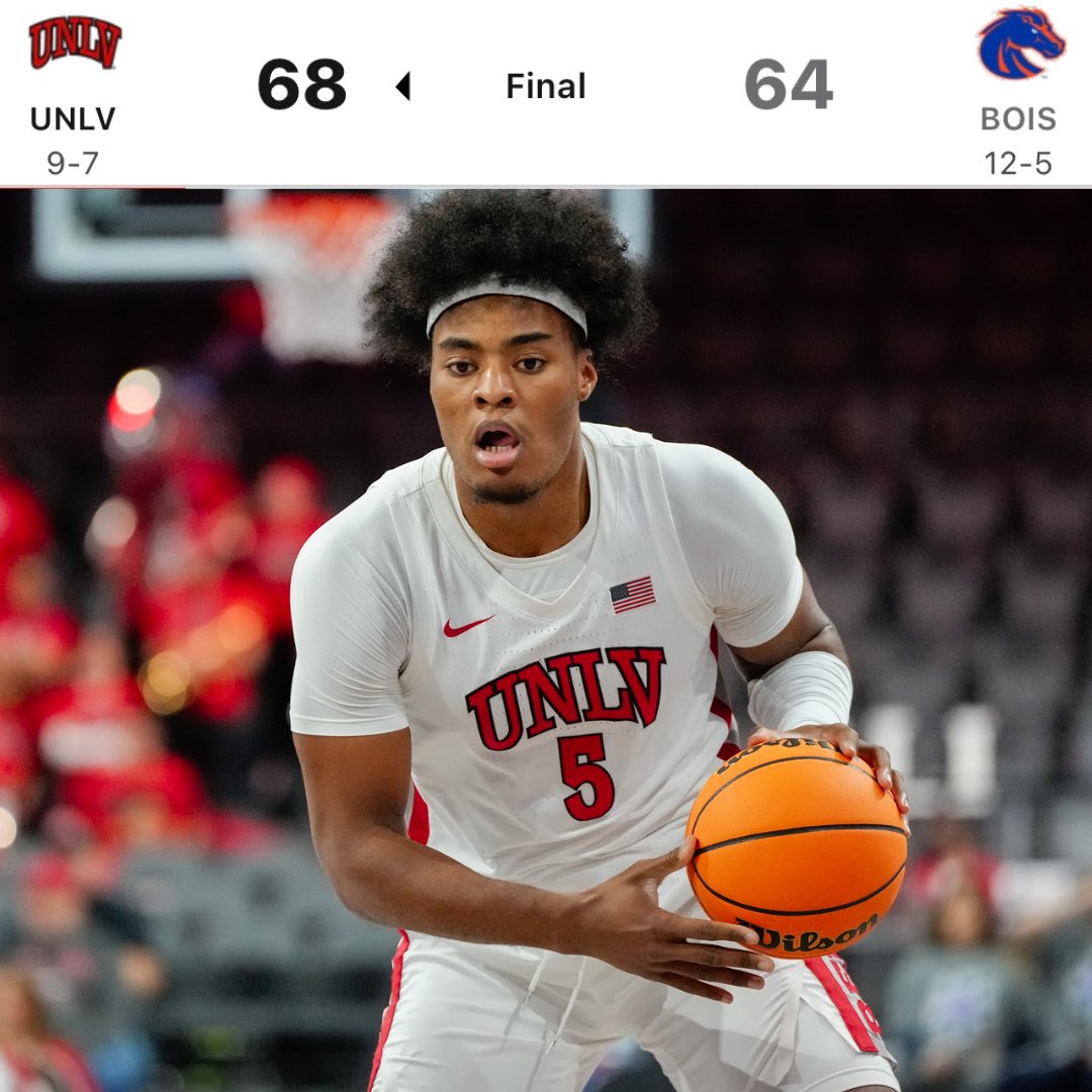 UNLV takes down the Broncos in ExtraMile Arena