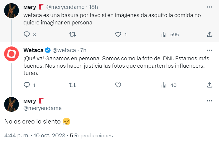 wetaca's tweet photo. 🔥Sorteo🔥
¿Quieres 300€ para tápers gratis? Te cuento:
Nadie es tan feo como en su DNI ni tan guapo como en su foto de perfil. La realidad es que todxs #EstamosMásBuenos en persona que en muchas de las fotos que nos sacan. También nuestros tápers. Y voy a regalarlos para que lo compruebes GRATIS.
💫 Dale RT a este tuit.
🤟 Responde con #EstamosMásBuenos y menciona (si quieres) a esa persona que siempre sube fotos donde sale bien.
💥Puedes tuitear todas las veces que quieras hasta las 13:00 para más posibilidades.
🤞Good luck, gente.