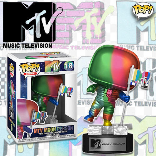 MTV Moon Person (Rainbow/Metallic) Funko Pop! clarktoys.com/mtv-moon-perso…