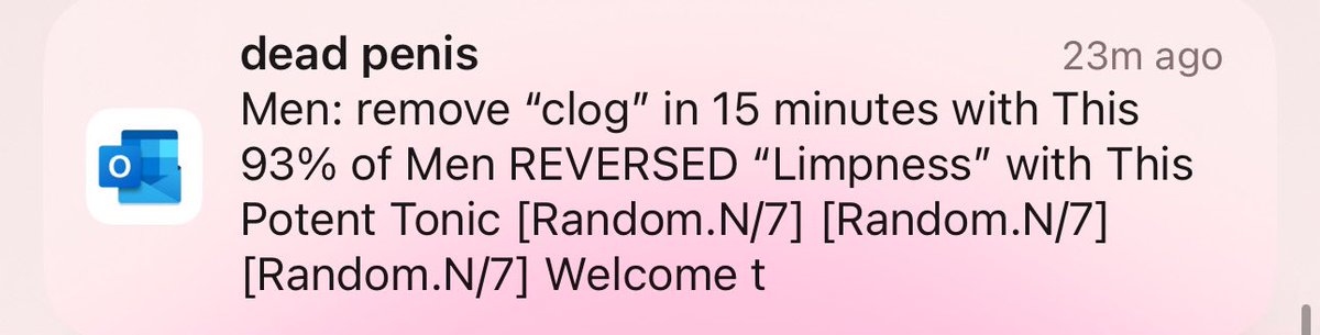 the spam emails that my mom gets are crazy 😀😜