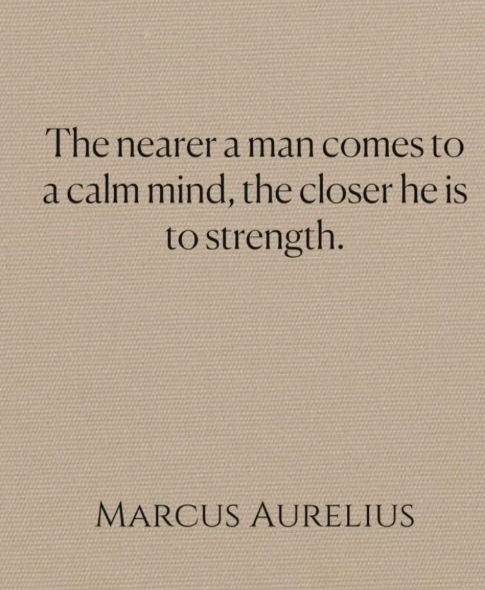 Being Calm in any circumstances needs inner strength ! #FindyourStrength