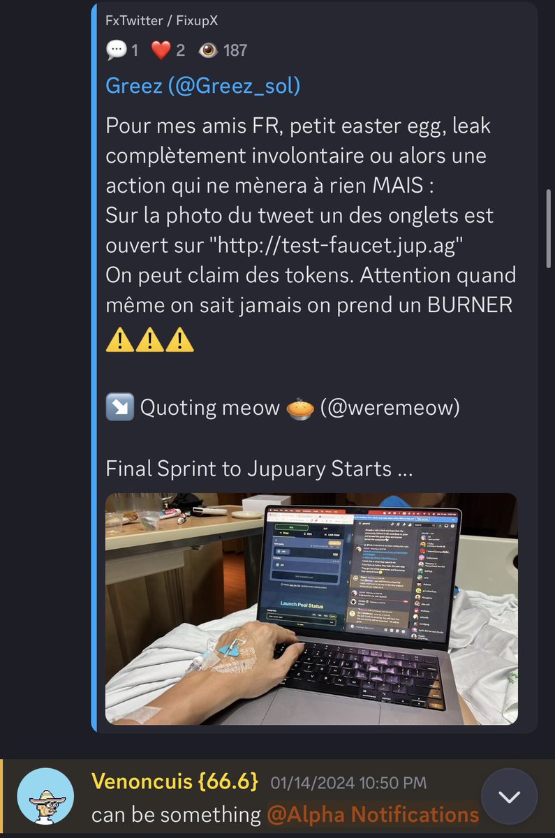 Solana Express tweet media