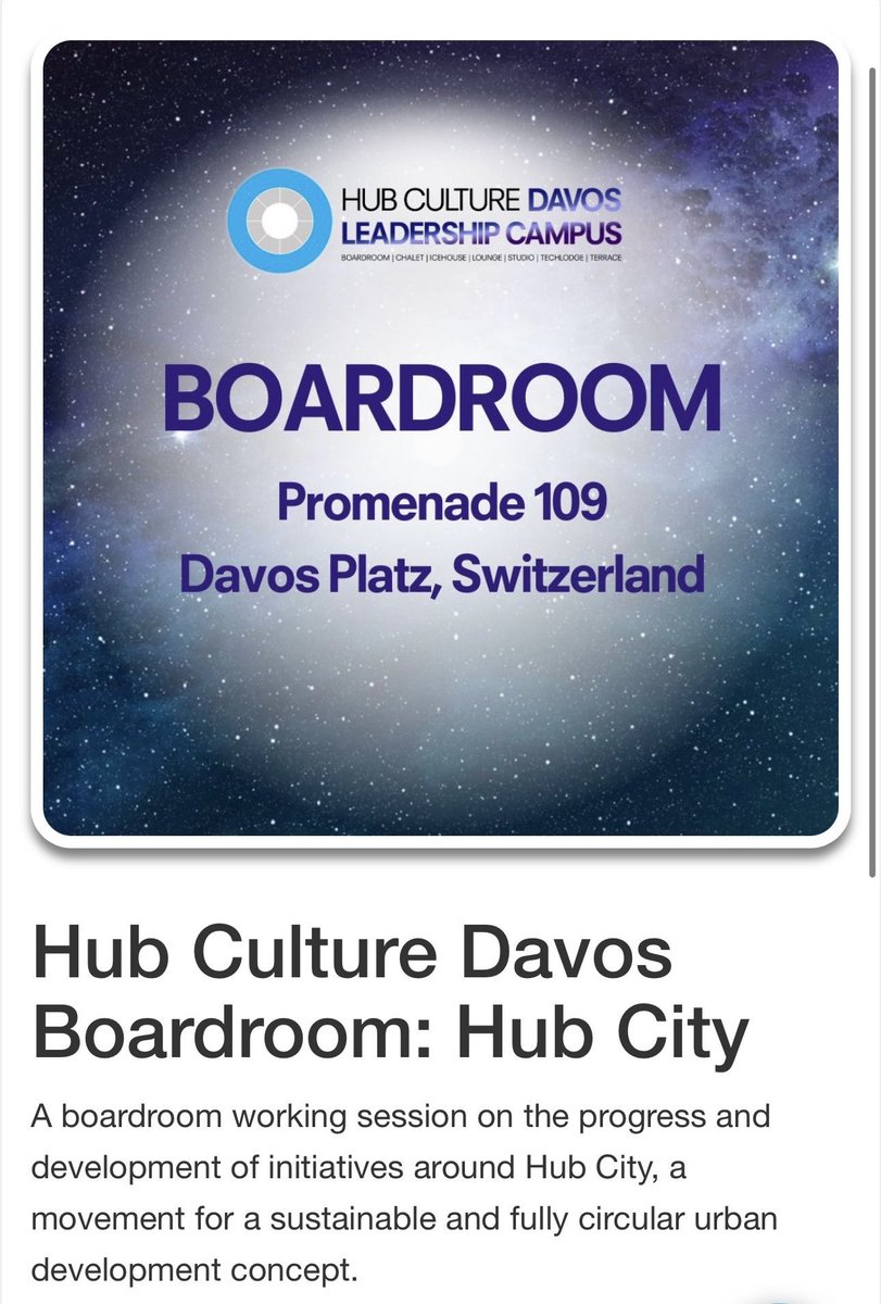 HUB CITY: A boardroom working session on the progress and development of initiatives around Hub City, a movement for a sustainable and fully circular urban development concept. WEDNESDAY, JANUARY 17TH 9am-10am. Event registration link hubculture.com/hubs/12/events…