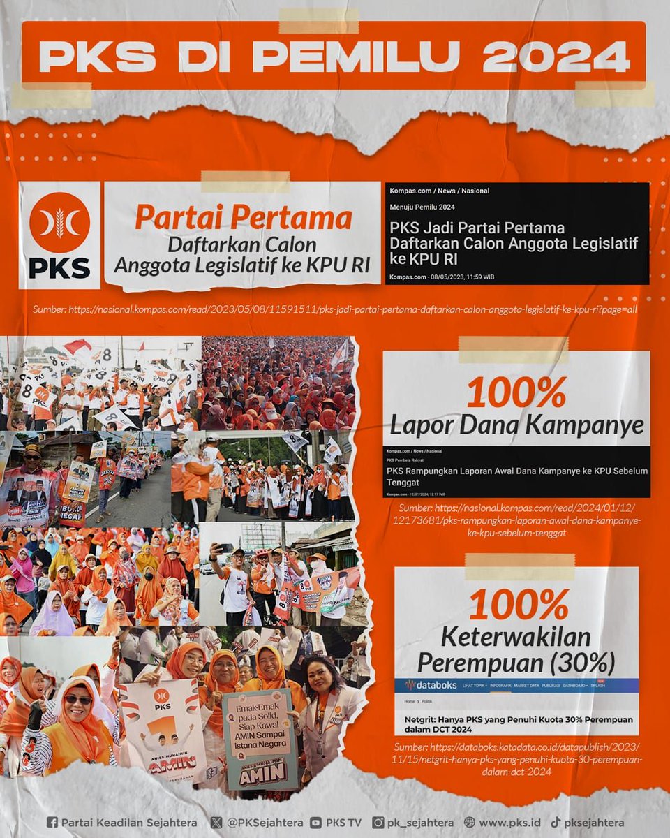 PKSejahtera's tweet photo. Nggak perlu gundah gundala, ke bilik suara 

#PilihPKSaja #PKSmenangAMIN #CoblosPKS https://t.co/n1WSkia6hk