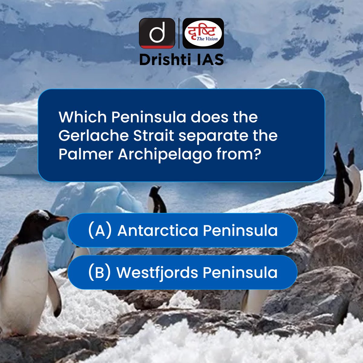 drishtiiaseng's tweet photo. #GerlacheStrait: a watery divide between the Palmer #Archipelago and which #Peninsula? Tell us in #Comment section.
#Strait #Antarctica #Westfjords #SouthPole #Iceberg #Glacier #Earth #Ocean #ExploreEarth #Glaciers #Prelims2024 #UPSC2024 #UPSC #IAS #DrishtiIAS #DrishtiIASEnglish https://t.co/ddcjjCM6X3