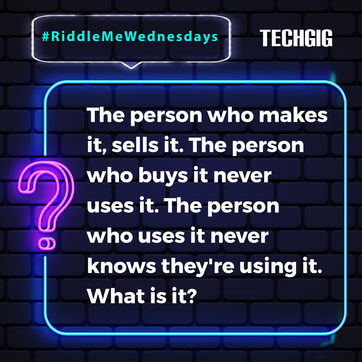 techgigdotcom's tweet image. It&apos;s time for #RiddleMeWednesdays!

See if you can crack this one, and if you&apos;re a techie the answer should be right in front of you...literally.
#TechPuzzle #DecodeTheMessage