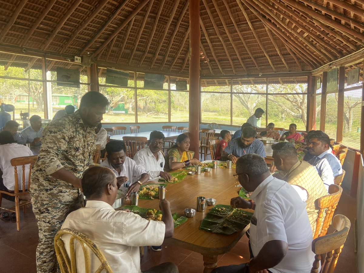 "On 16-01-2024 Dr Ramesh Kumar IFS Officer engages with local farmers, fostering sustainable practices and environmental stewardship for a harmonious coexistence. #CommunityConnect #GreenInitiative #SustainableFarming #EnvironmentFirst