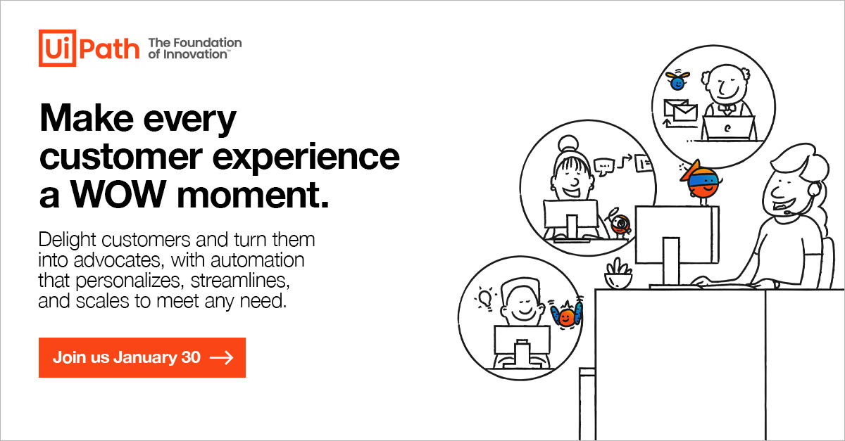 Make every customer experience a wow moment with AI-powered #automation. 😲👏 RSVP for our summit to explore emerging CX trends &amp; use cases: spr.ly/6010rKoUK.