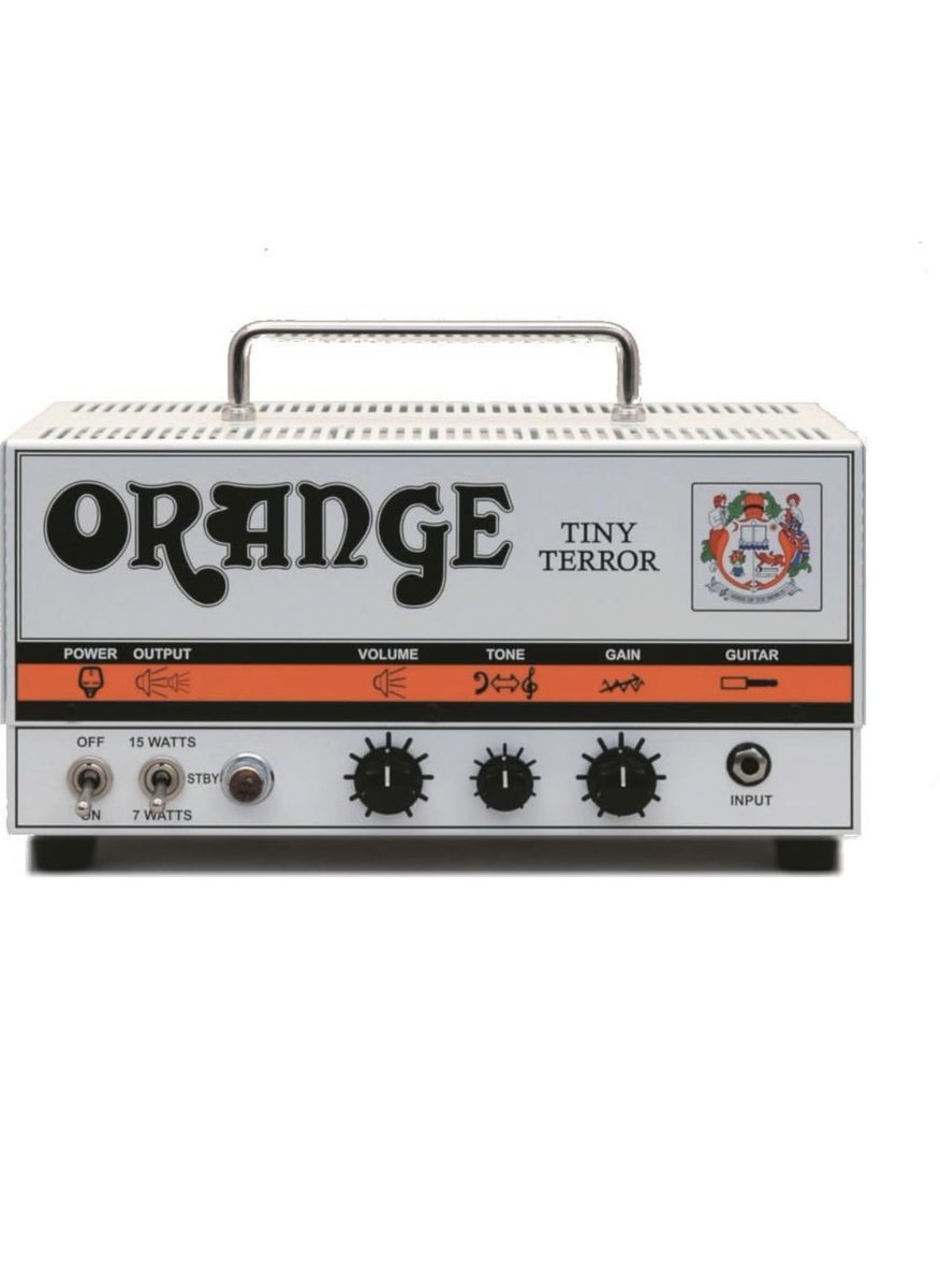 masanori5710's tweet image. 10年くらい前にオレンジのチューブアンプ、タイニーテラー買ったんやけど、この子に合うキャビネットまだ買ってないんよね、オレンジのキャビネット欲しくなってきたな
#ギターアンプ　#orange #tinyterror