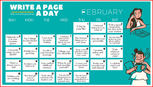 jayaaug's tweet photo. I have registered for #WriteAPageADay by @blogchatter .. I think I will finally start my writing process for this year...😇 https://t.co/Y8ZWLfUXgY