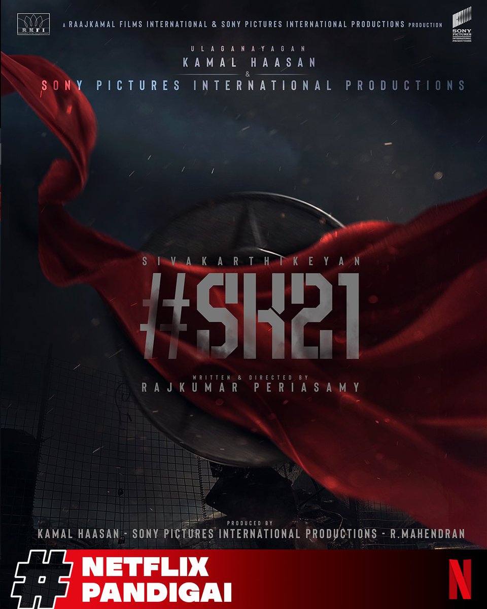 Sivakarthikeyan is gearing up for a battle like never before 🫡
#Sivakarthikeyan21 is coming soon on Netflix in Tamil, Telugu, Malayalam, Kannada, Hindi after theatrical release!

#NetflixPandigai