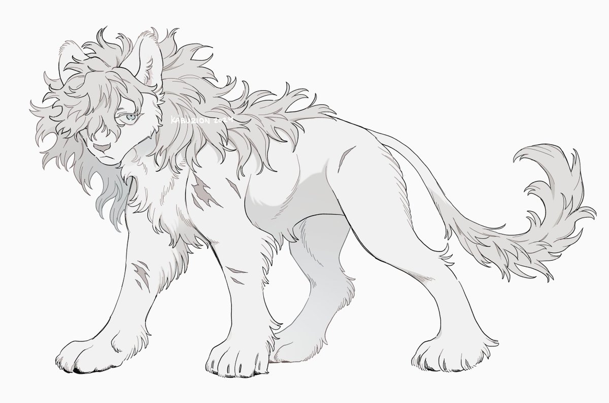 Some more c0mmissi0ns done! Got to design some raigaar OCs for people 🦁