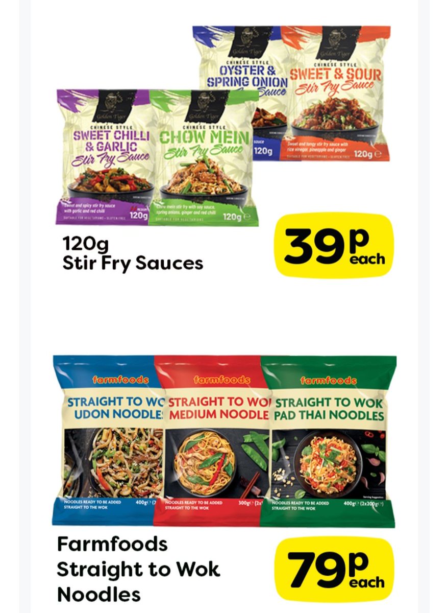 ByronPlace's tweet photo. Farmfoods New Special Offers Just in❗️

This week, it's big brands and budget friendly meals.

New to Farmfoods, Pampers, and pet food for the pooch &amp; kitty 🐾

Stock varies by stores. Whilst stock lasts.

#byronplace #seaham #community #rediscoverlocal #farmfoods #offers https://t.co/ohOUdGq6Ha