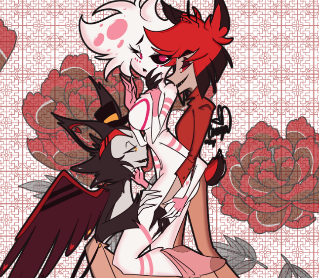 First time trying this pairing out. I don't think it cam out too bad
#radiohuskerdust #radiodust #huskerdust #radiohusk #AngelDust #Alastor #Husker