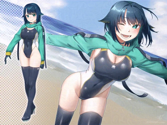 この絵だとあんまり気にならないな#emamori 