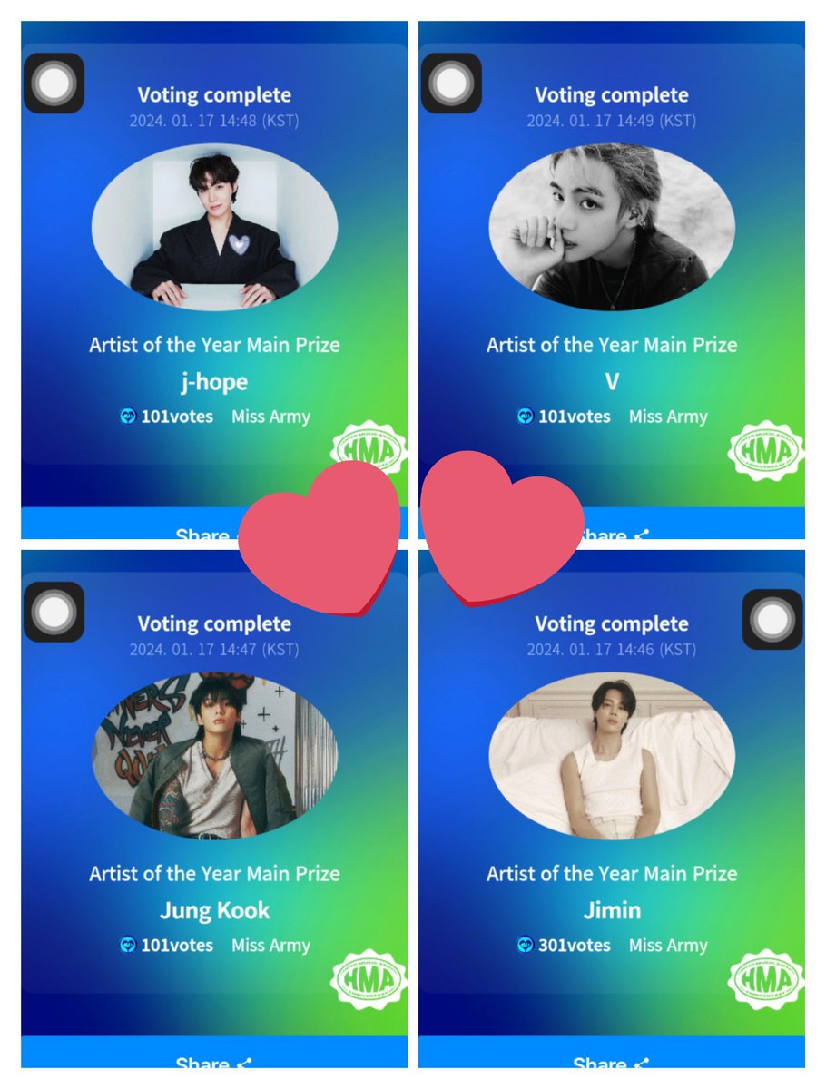 Army! Emergency ‼️ please go vote for Jimin. Jungkook, Taehyung and Hobi on WHOSFANDOM, they're need to stay top 10 !! 

4 HOUR LEFT ⚠️⚠️

🗳️link.whosfan.io/EVENT/TVA5VGFG…