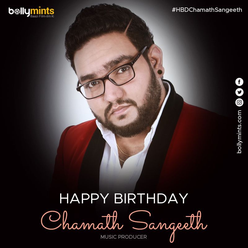 BollyMints's tweet photo. Wishing A Very Happy Birthday To Music Producer #ChamathSangeeth !
#HBDChamathSangeeth #HappyBirthdayChamathSangeeth https://t.co/aorvvSIv3g