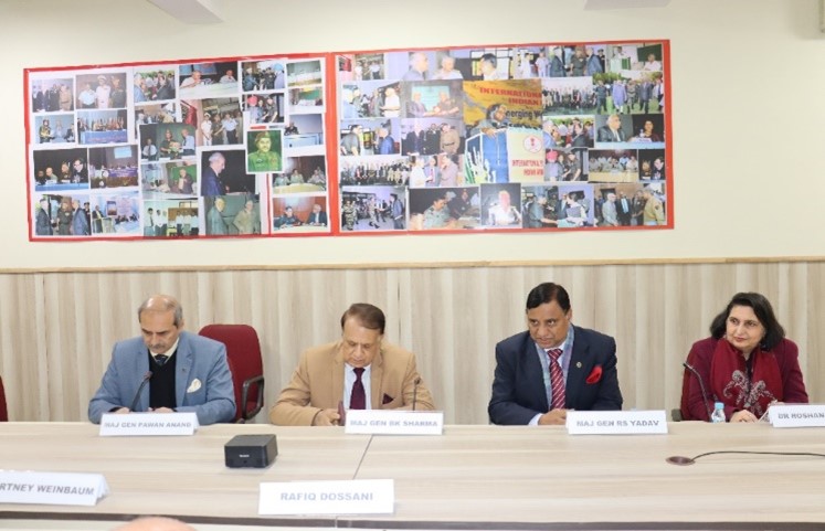 USIofIndia's tweet photo. On Jan 11 @Cs3Usi held an informal Round Table Discussion with the @RANDCorporation Team led by Dr. Rafiq Dossani and Cortney Weinbaum @cortney_dc. Diverse channels for academic collaboration and research initiatives were discussed.

#RANDcorp #indianarmdforces #defence https://t.co/Hh3uPNAjan