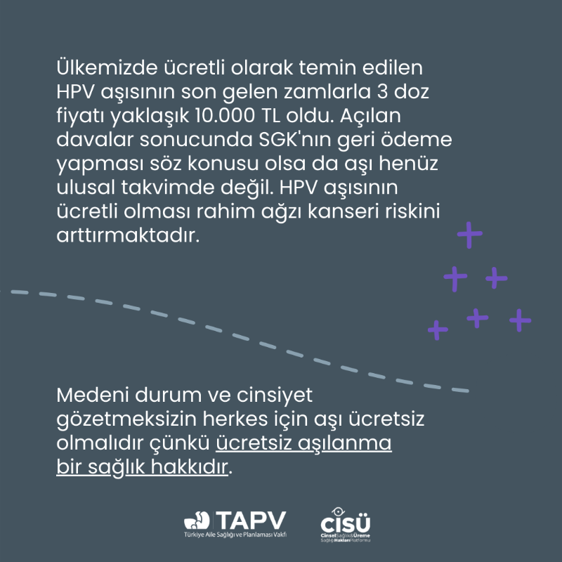 tapvakfi's tweet photo. Ocak ayı: Rahim Ağzı Sağlığı Farkındalık Ayı

"HPV (İnsan Papilloma Virüsü) Aşısının Ulusal Aşı Takvime Alınması ve HPV Tarama Testlerinin Yaygınlaştırılması" başlıklı politika belgesini okumak tıklayınız. https://t.co/89844uI2X8