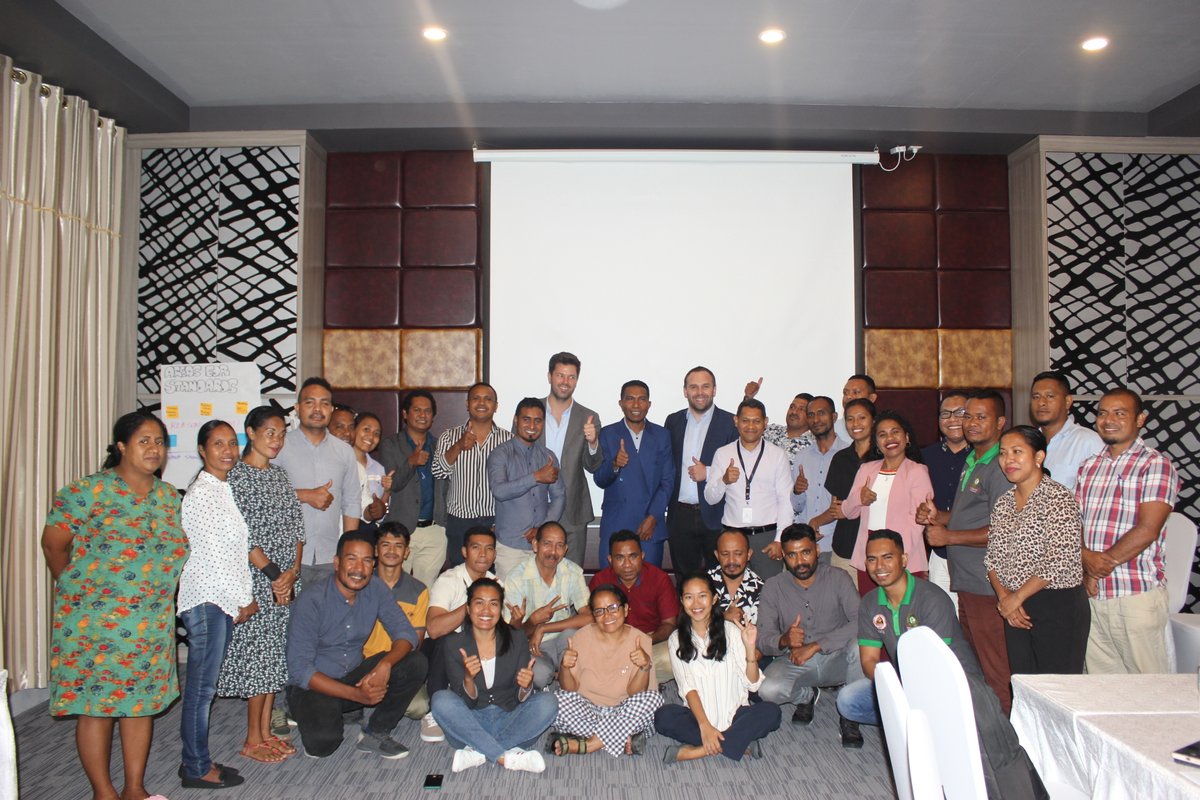 On two separate occasions, head institutions of IQTL, I.P; AIFAESA. IP, and UNIDO TL, accompanied by the trainers handed over the certificates of completion to successful participants in training Fundamentals of Metrology, Standardization, Conformity Assessment, and Accreditation