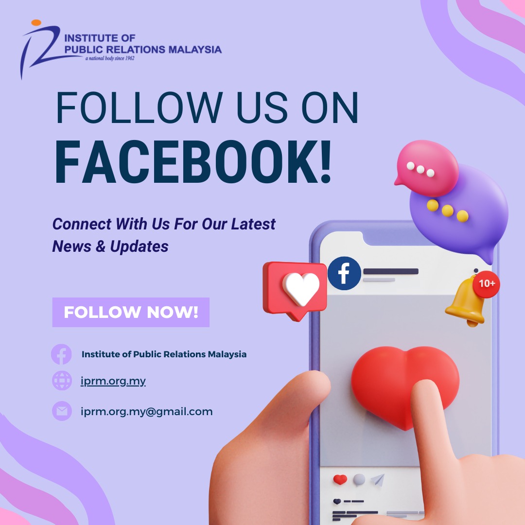We are now on Facebook! 🌐
Follow (and like!😉) us for exciting updates and insights.

Let's connect and explore the world of Public Relations together!

FB link at our bio👍