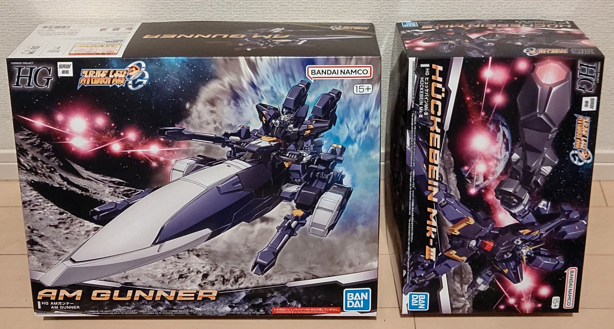 HG AMガンナー&ヒュッケバインMkーⅢ スーパーロボット大戦OG』ヒュッケバインMk-IIIが搭乗可能なAMガンナー