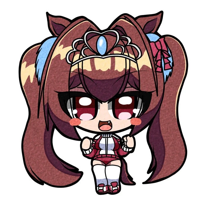 デフォルメ体操服ダスカ#ダイワスカーレット #ウマ娘 