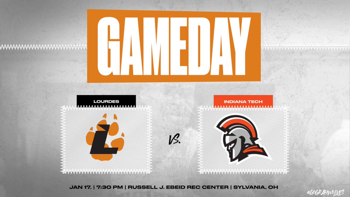 Lourdes_MBB's tweet photo. GAMEDAY!! 
🆚 Indiana Tech 
📍Russell J. Ebeid Rec Center
⏰ 7:30 PM ET
📊 https://t.co/Aw34yG8kdy
📺 https://t.co/4LomhwGD5D

#gograywolves 🐺🏀 https://t.co/7IbkQEshdn