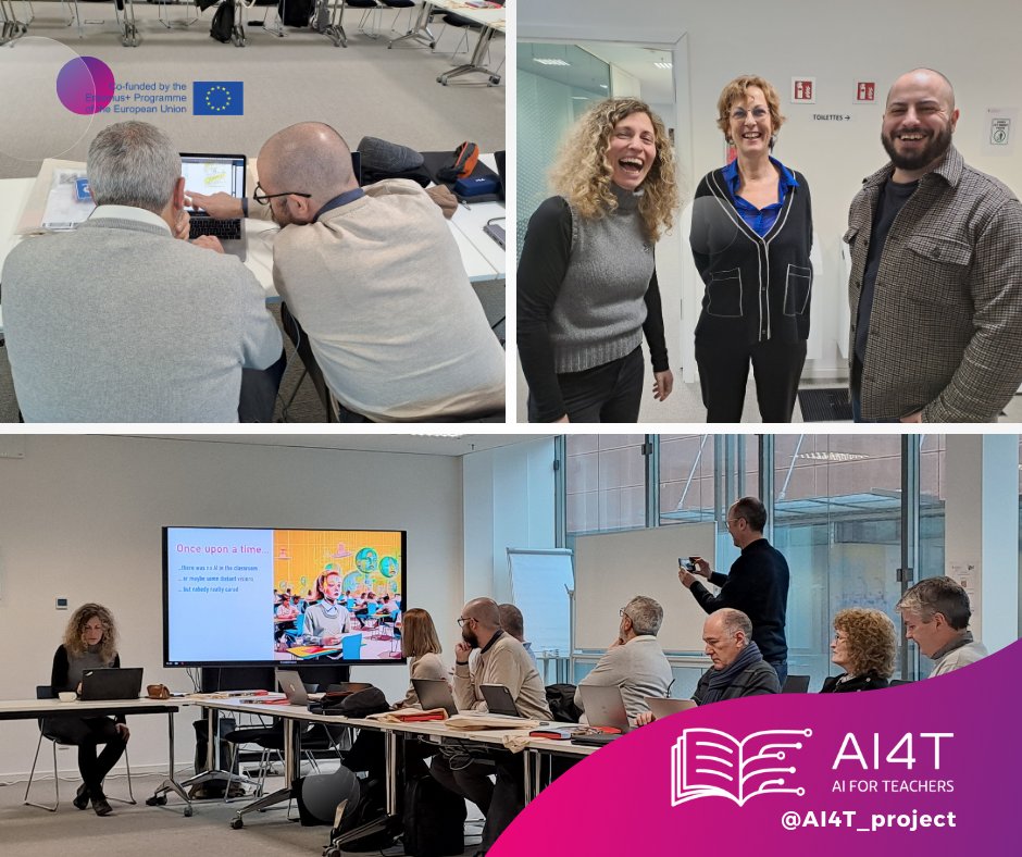 AI4T (@ai4t_project) on Twitter photo ℹ️Yes, the current weather 🥶❄️ situation is not in our favour; yes, it's slippery ⛸️ ... very similar to #AI in #education 🙃 BUT we're already here in #Luxembourg preparing for the #AI4Tconference2024 💪 We can do this!
<a href="/AxelJean77/">Axel Jean</a> <a href="/colindlh/">Colin de la Higuera</a> <a href="/athillay/">Alain Thillay</a> <a href="/rominacachia/">Romina Cachia</a> <a href="/FEI_sevres/">France Éducation international</a> ℹ️Yes, the current weather 🥶❄️ situation is not in our favour; yes, it's slippery ⛸️ ... very similar to #AI in #education 🙃 BUT we're already here in #Luxembourg preparing for the #AI4Tconference2024 💪 We can do this!
<a href="/AxelJean77/">Axel Jean</a> <a href="/colindlh/">Colin de la Higuera</a> <a href="/athillay/">Alain Thillay</a> <a href="/rominacachia/">Romina Cachia</a> <a href="/FEI_sevres/">France Éducation international</a>