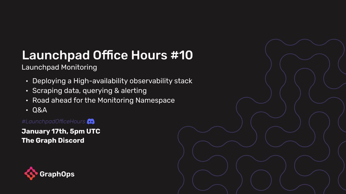 📣 Ready for the first #LaunchpadOfficeHours of 2024?

Join us for a deep dive into how to deploy a high-availability observability stack with Launchpad!

📅 Mark your calendar! Today at 5pm UTC.