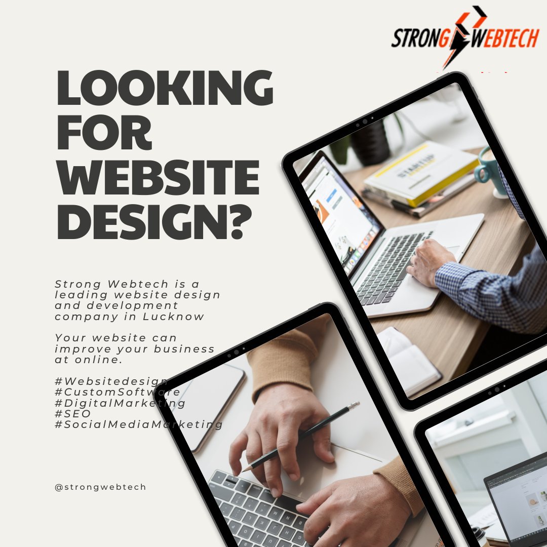 StrongWebtech's tweet image. Looking for website designer?
Here we are.
.
.
.
.
#webdevelopment #webdesigner #website #business #strongwebtech #digitalmarketing #digitalmarketingagency #onlinemarketing #onlinesale #viral #trending #socialmediamarketing #googleads #facebookads #software #softwaredeveloper