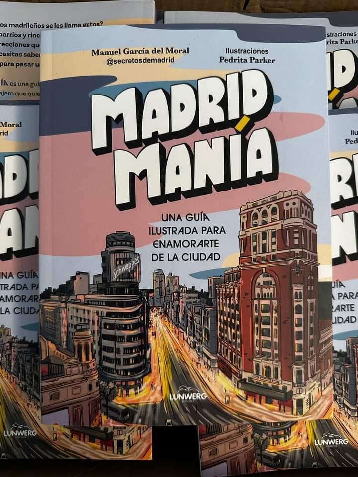 SecretosdeMadrid on X: ¡Ya está aquí mi nuevo libro! 'Madrid Manía', una  guía ilustrada por @PedritaParker en el que nos hemos propuesto que te  enamores de #Madrid En ella vas descubrir todo