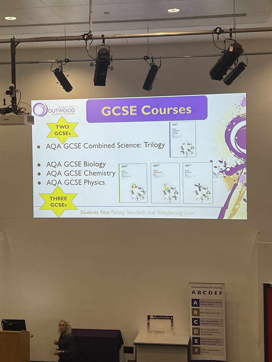 OACaScience's tweet photo. 🧪 Amazing assembly by Mrs McFadden today! Today's assembly is about navigating the GCSE science curriculum and structure for combined and triple science students 📚🔬 #GCSEEducation #Year10Scholars
@OACarlton @OutwoodScience https://t.co/KL3XxhRWwG