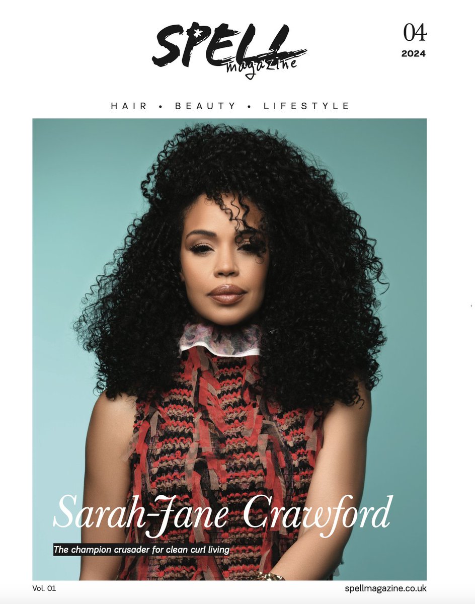 SpellMagazine's tweet image. Say hello to biggest curl boss in the game, @sarahjanecrawford 

Hit the link in the bio to read the full interview. ⁠spellmagazine.co.uk/sarah-jane-cra…

#Spellmagazine #outnow #cleancurls