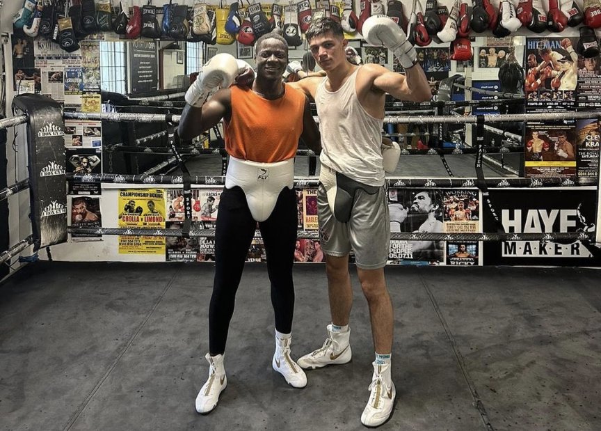 Final spar of camp done 👊🔥 <a href="/lelibuttigieg_1/">Leli</a>
Ready to make it 2-0 !
🗓️Jan 27th
📍 BELFAST 
Live <a href="/DAZNBoxing/">DAZN Boxing</a> 📺
<a href="/MatchroomBoxing/">Matchroom Boxing</a> 

#Letsgomanagement #Boxing