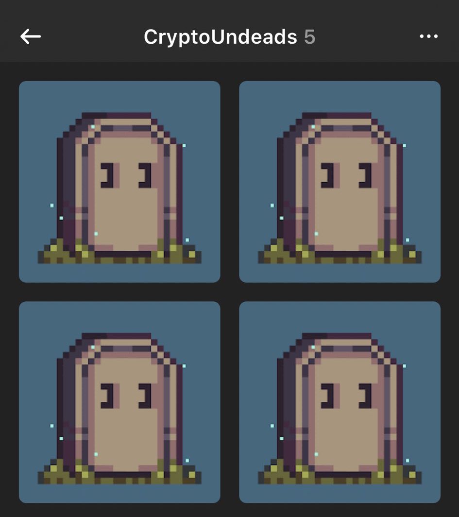 MagicDegenSOL's tweet photo. Giving away 1x CryptoUndeads NFT 🪦

Drop your $SOL wallets, RT &amp; follow 🔔

~ 24 hours ⏰ https://t.co/GhyAPLBIhm
