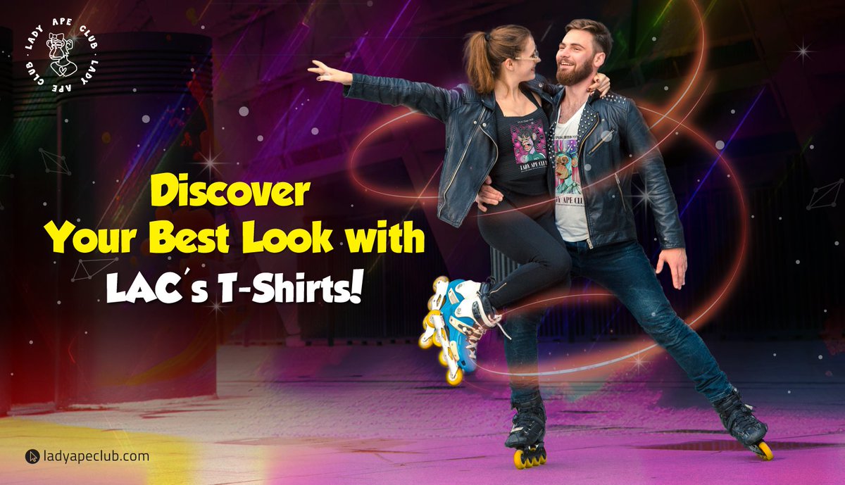 ladyapeclub's tweet photo. 👀Tired of ordinary tees that lack style?
🤣Transform your style with #LAC Shop's fabulous NFT T-shirts!
😇Pick your shade, feel the comfort, and make a fashion statement!
😂Your fabulous wardrobe awaits at #LACShop. Shop now:https://t.co/fXizHbmMEH
#LadyApeClub #Ladyape #NFTs #Babyape #LACShop #tshirt #fashion #lacfashion