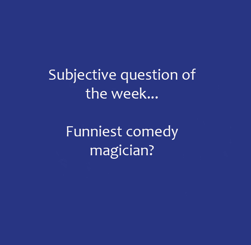 merchantofmagic's tweet image. #comedymagic